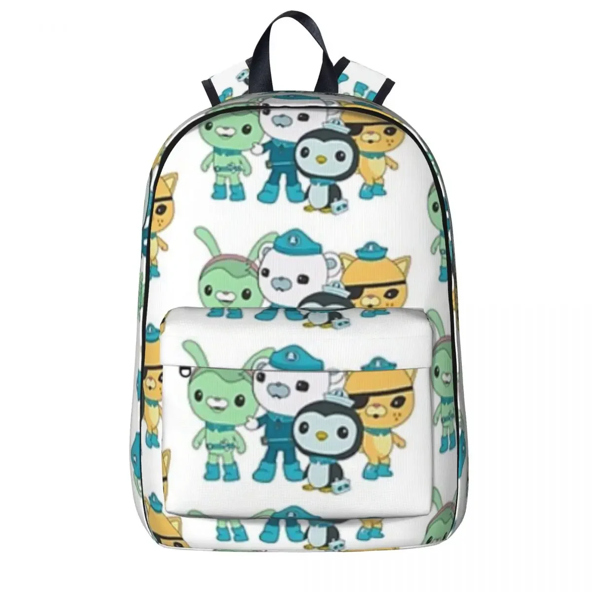 

The Octonauts Captain Barnacles Kwazii Peso Tweak Woman Backpacks Boys Girls Bookbag Casual Students School Bags Travel Rucksack