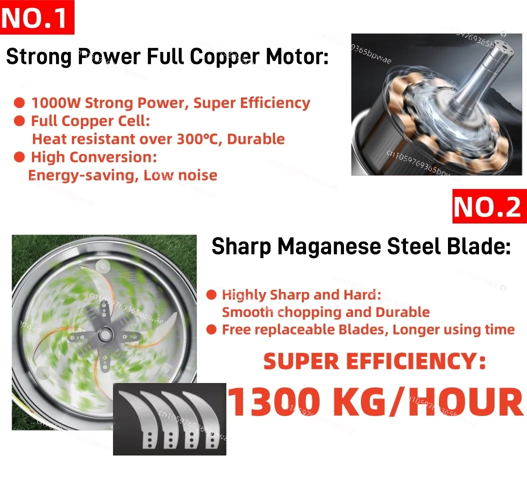 High Quality Multifunctional Farm Fruit and Vegetable Radish Cutting Machine Animal Feed Chopper Grater Machine