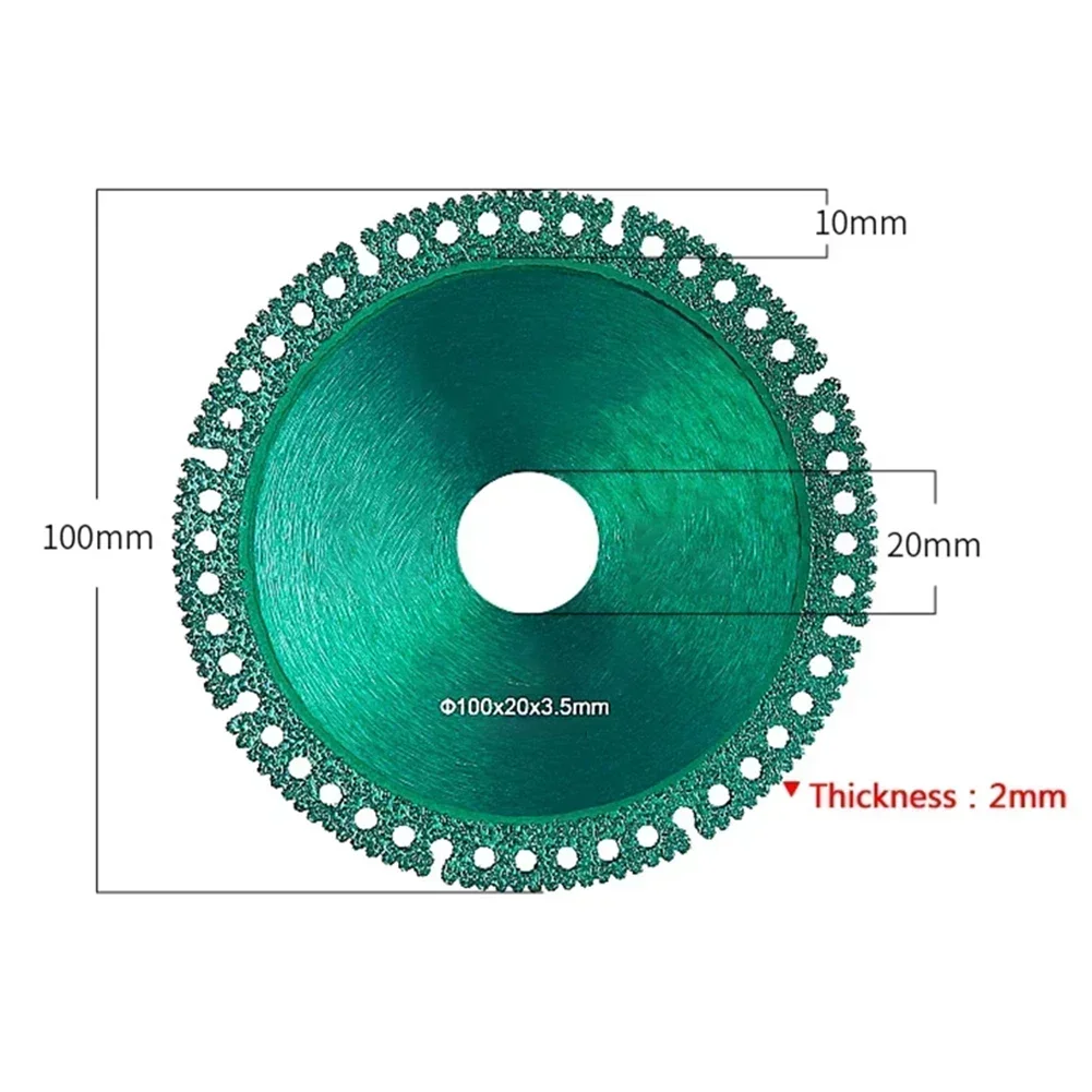 Imagem -06 - Composto Multifuncional Lâmina de Serra Processo de Brasagem Telha Cerâmica Disco de Corte de Vidro para Ferramentas Moedor de Ângulo Peças