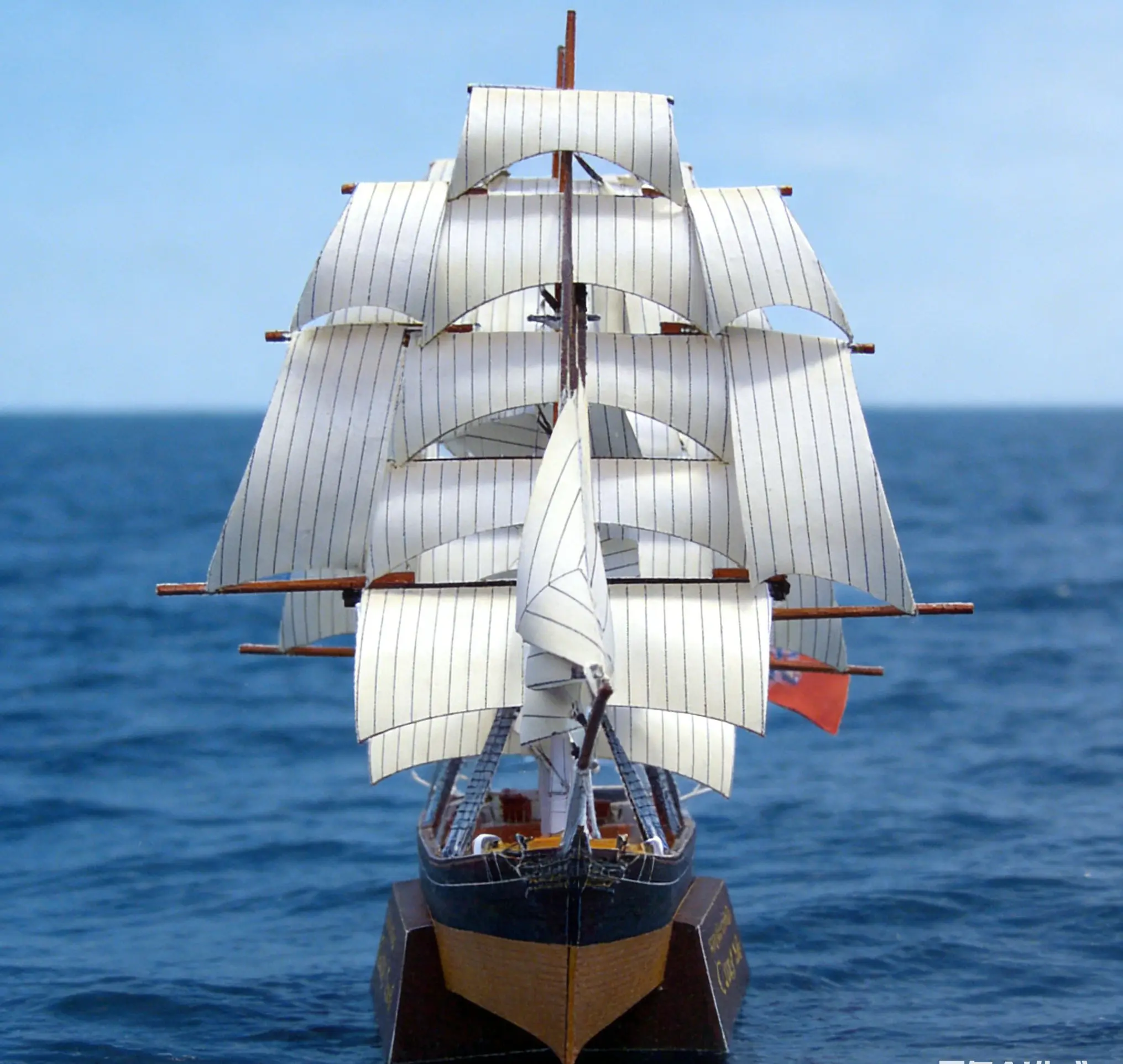 Cutty Sark-papiermodel - DIY handgemaakte origami-kit, educatief activiteitenspeelgoed voor studenten Creatief papiervouwambacht