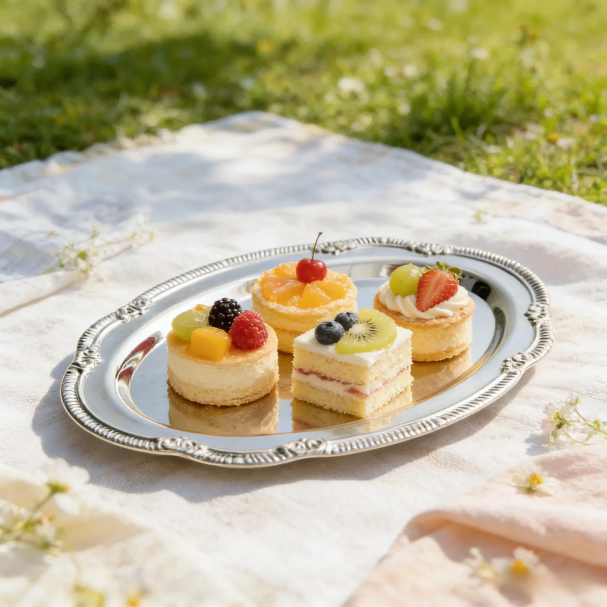 

Vintage Embossed Stainless Steel Tray Serving Platter for Desserts Jewelry Storage Organizer Snack Plate Dining Table Decoration