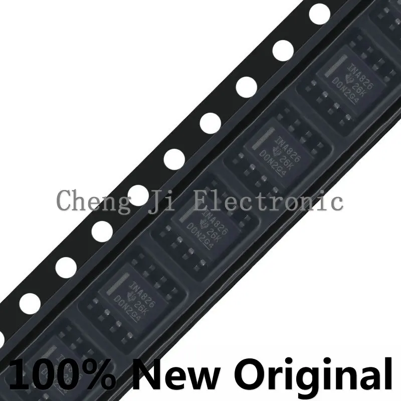 

10/20PCS/LOT INA826AIDR、INA826、SOP-8、Brand New Original Instrumentation amplifier