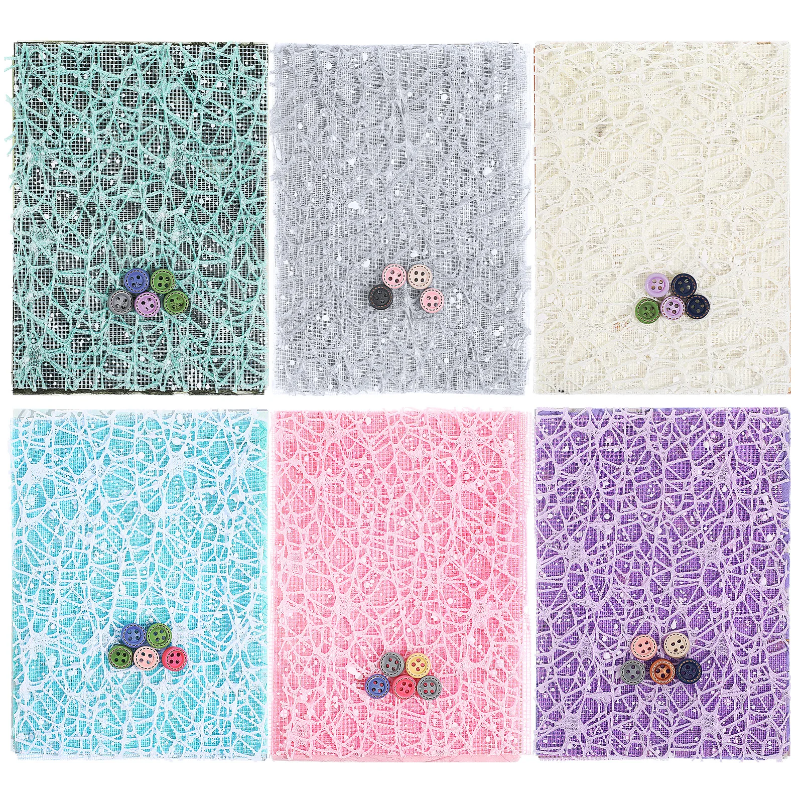 

6 Patterns Retro Crafting Material Decorative Paper Scrapbook Background Craft Sheet Journal Notebook DIY Art Layout Texture