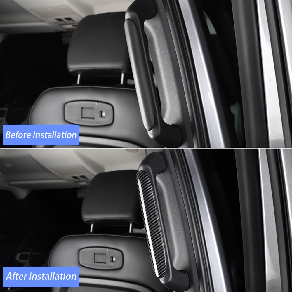 For Defender 2020-2025 interior modification rear B-pillar interior handle trim strip 90/110/130