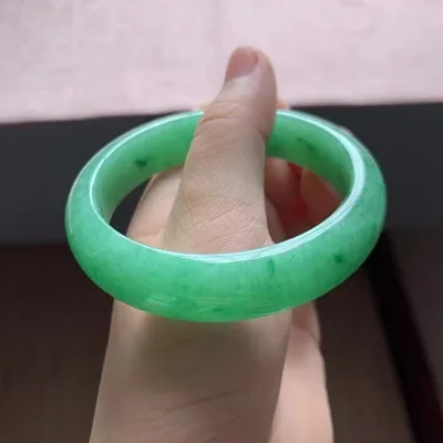 

Zheru Jewelry Natural Myanmar Jade 54mm-62mm bracelet exquisite princess bracelet send girlfriend send mom