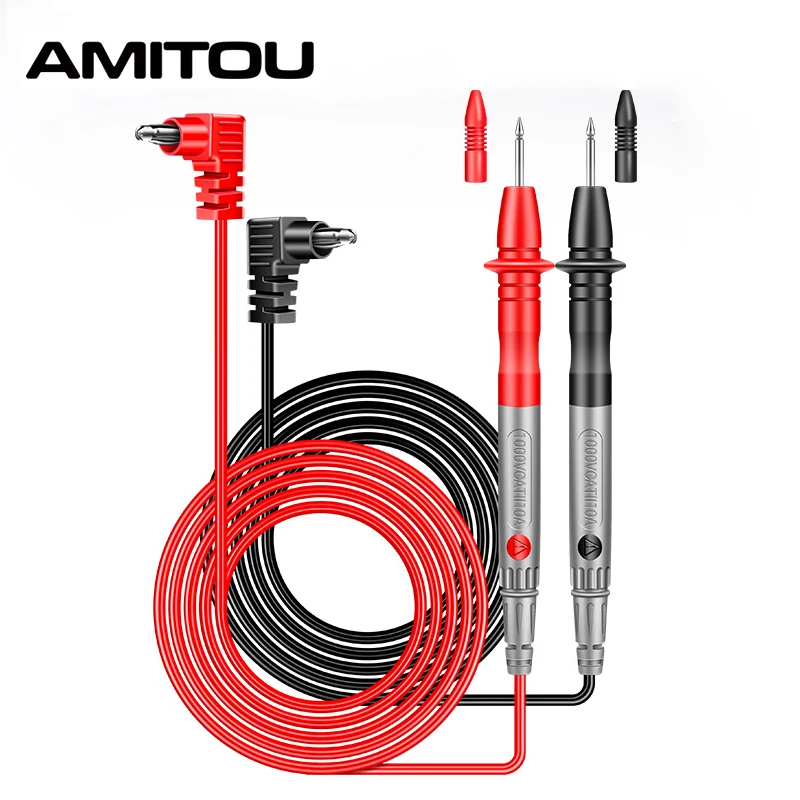 

AMITOU PT1035 10A/1000V Universal Test Lead for Digital Multimter Voltage Meter Probe Wire Pen Cable Eletric Measuring Probe Pen