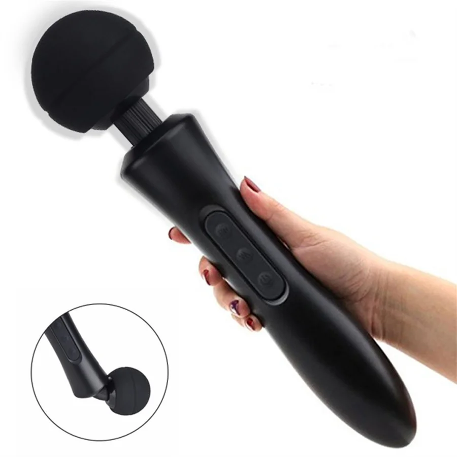 

20 Frequency 8 Speed Powerful Dildo Vibrator Huge AV Rod Vibrator Clitoris Stimulate Body Massage Magic Wand Sex Toys For Women