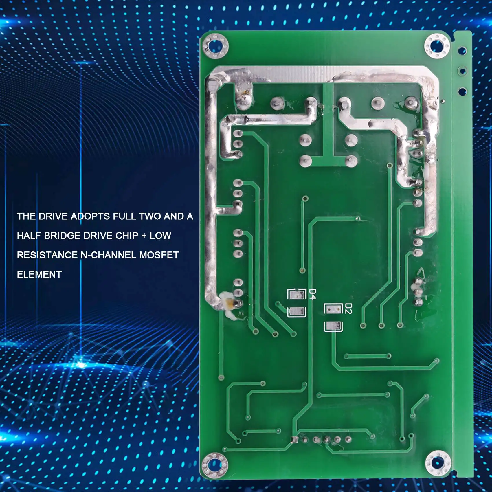 H-Bridge DC Módulo PWM de driver de motor duplo DC 3 ~ 36V 15A Peak 30A IRF3205 Placa de controle de alta potência para Arduino Robot Smart Car A006