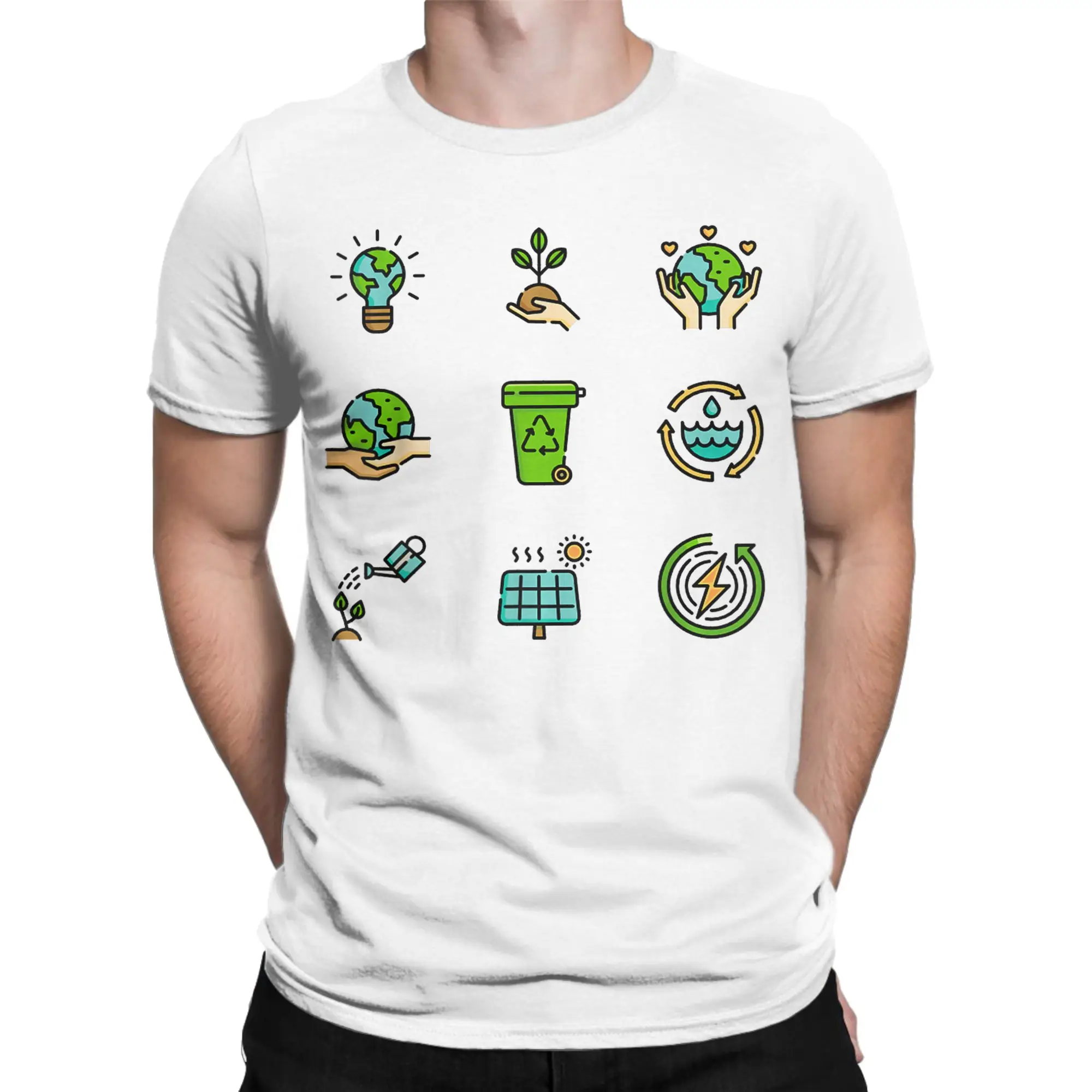 Men Recycle shirt for mens - recycle for girls - recycle for boys T-Shirts Top Tees Summer Short Sleeve T Shirt Harajuku Tshirt