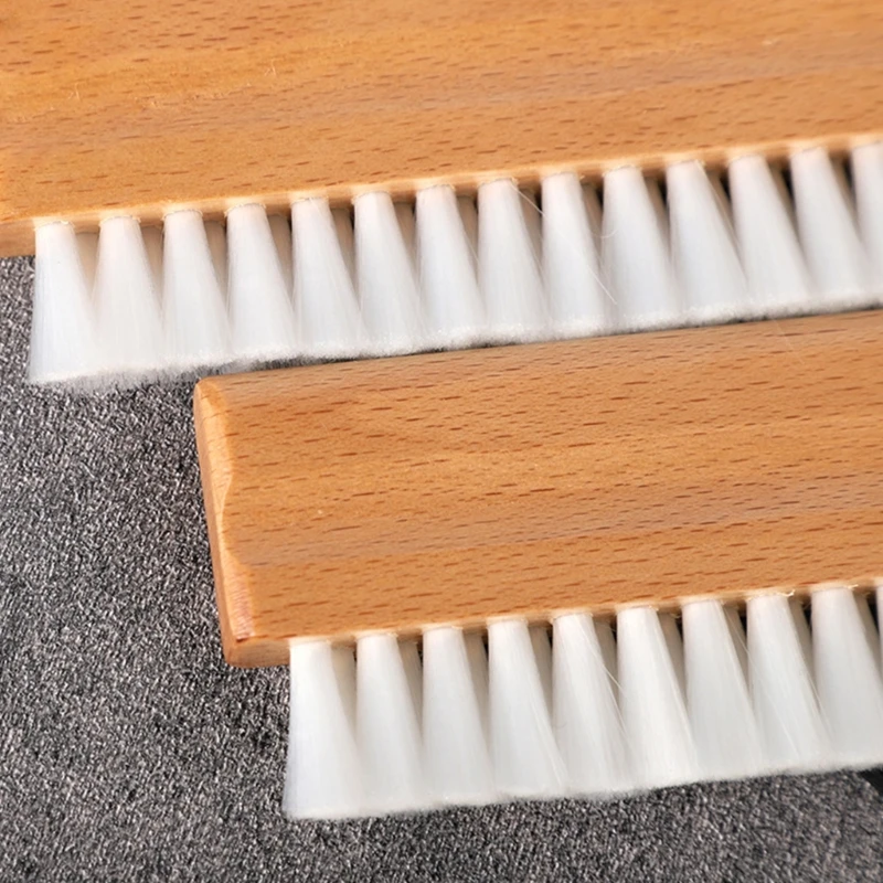 Superior Velvets Antistatic Cleaning Brush for Vinyls Record Care With Ergonomic Handle for Collectors