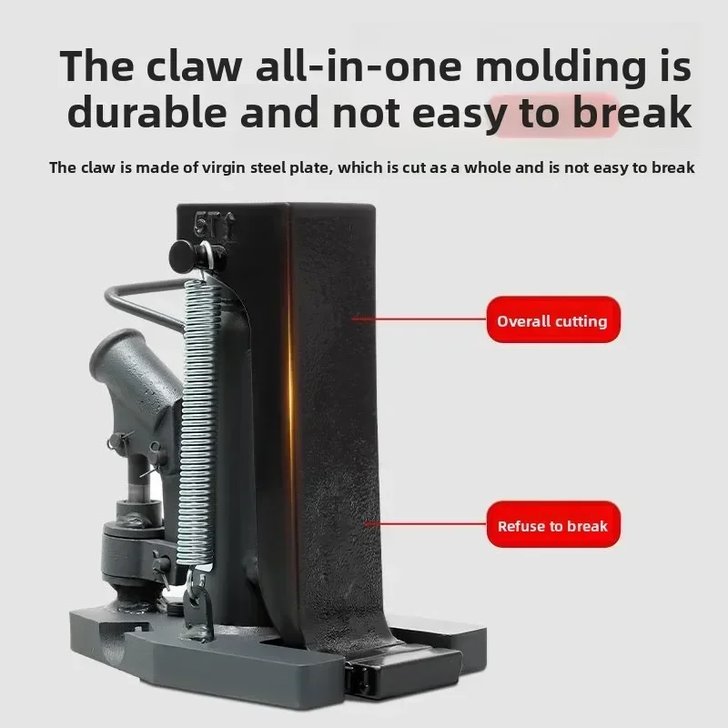 Durable  Claw Jack Hydraulic 5 Tons Vertical Cross Top Duck Bill Type 2.5T Hydraulic Low Position Heavy Duty Crane