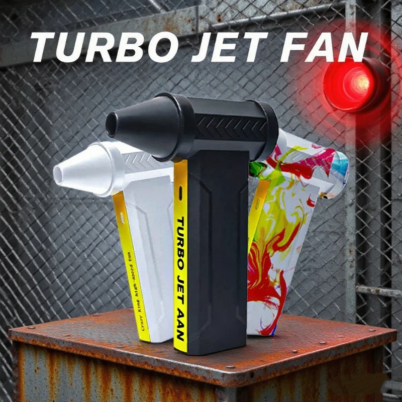 منفاخ هواء قوي 160000 دورة في الدقيقة 350 جرام محرك بدون فرشاة مروحة نفاثة كهربائية توربو عالية السرعة مروحة توربو عنيفة مسدس قابل لإعادة الشحن
