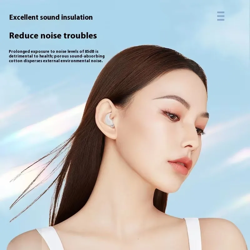 Kolorowe silikonowe zatyczki do uszu w kształcie płetwy rekina do pływania, spania, kąpieli i ochrony przed hałasem, wodoodporne i wielokrotnego użytku dla dzieci i dorosłych.