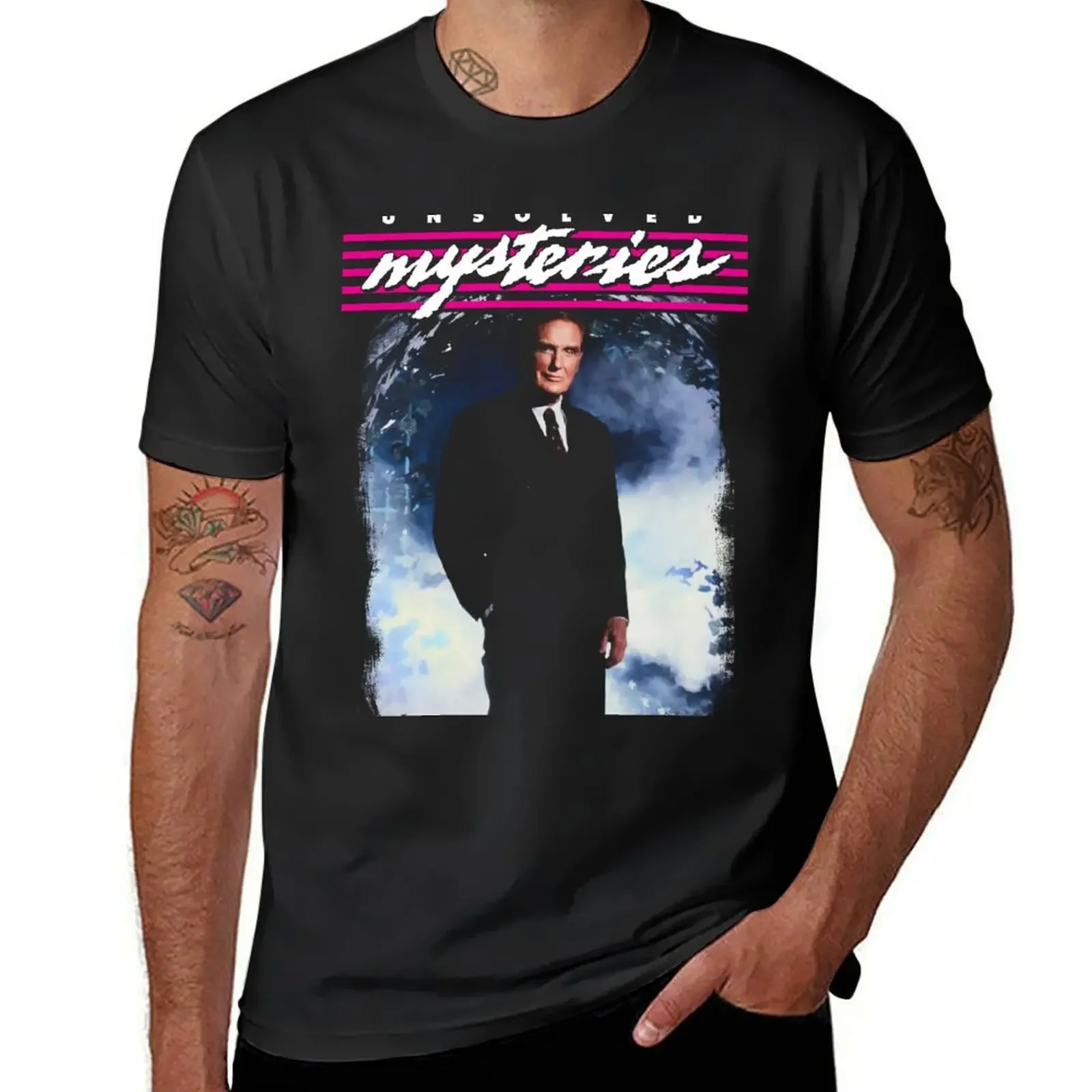 Unsolved Mysteries - Robert Stack T-Shirt sports fans anime stuff kawaii clothes luxury clothes men