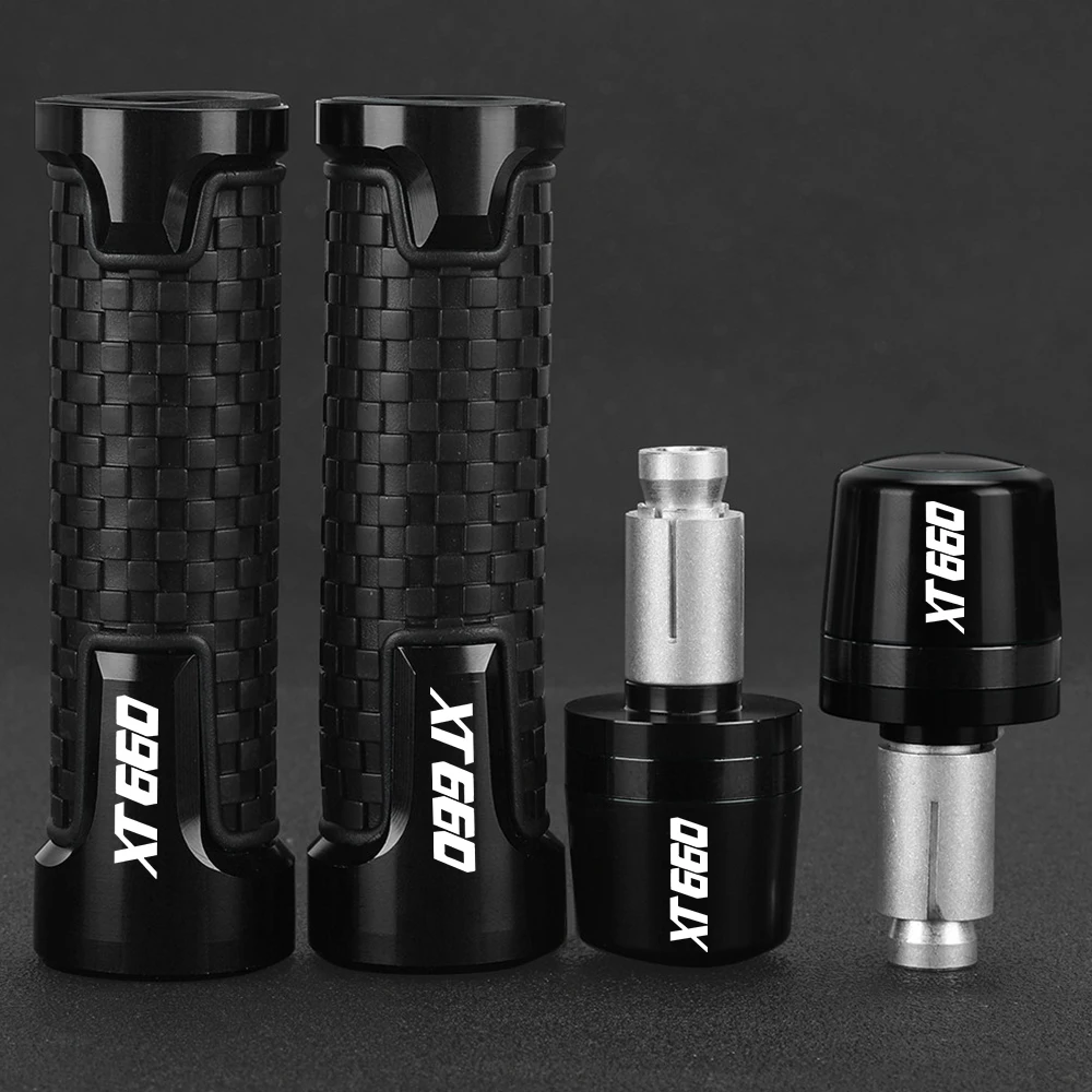 For Yamaha XT660 XT660R XT660X XT 660 R/X 2004- 2013 2012 2011 2010 2009 Motorcycle Handlebar Grips Hand Bar Ends Caps Cover