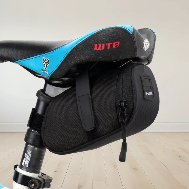 Bolsa de Selim para Bicicleta, Bolsa Traseira Universal para Ferramentas de Ciclismo para Bicicletas de Montanha/Estrada