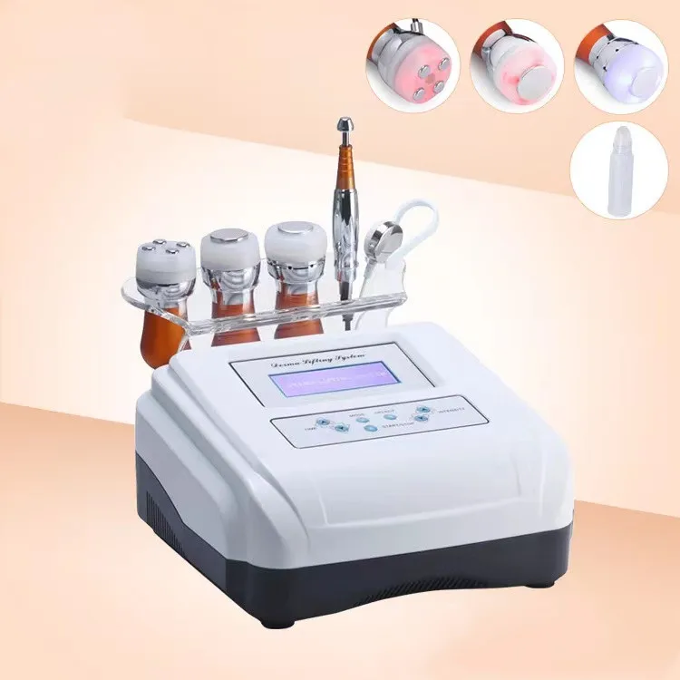

Portable Skin Ascension/Tightening Beauty Equipment EMS Ultrasonic Electrophoresis Iontophoresis Inductive Beauty Salon Machine