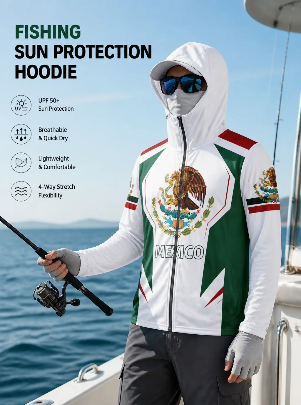 Riverbank‑fishing long sleeves feature good air permeability to expel dampness and stay dry during long fishing waits