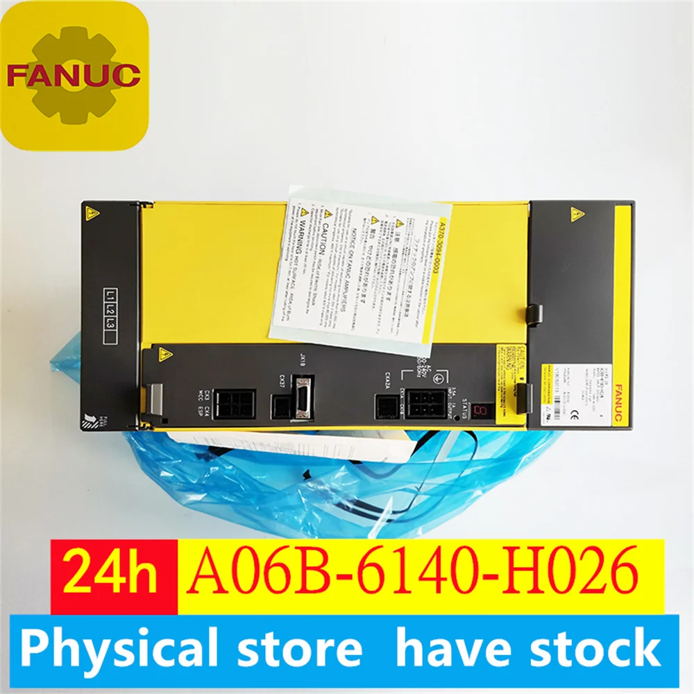 A06B-6140-H026/A06B-6140-H037/A06B-6140-H030 FANUC original new servo driver A06B-6140-H026/A06B-6140-H037/A06B-6140-H030