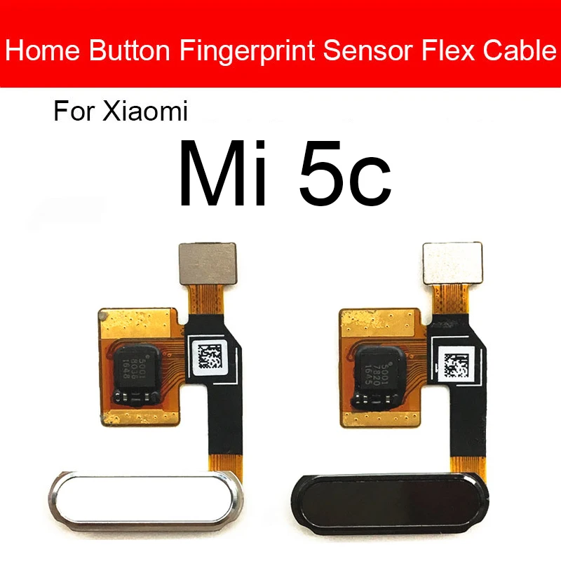 Cavo Flex pulsante Home per Xiaomi Mi 5 5c 5s 5X A1 Plus tasto Menu sensore di riconoscimento impronte digitali cavo flessibile parti di ricambio