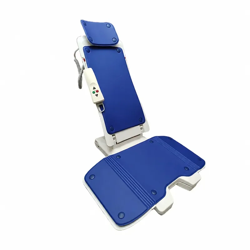 Electric Lift Shower Chair for Elderly Bath Seat with Backrest Nursing Home Hospital Rehabilitation Center Assistive Bathroom