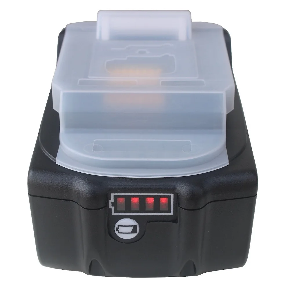 استبدال غطاء غبار البطارية مجموعة لبطاريات أداة الطاقة BL1830 BL1840 BL1850 المواد البلاستيكية مع تصميم تبديد الحرارة