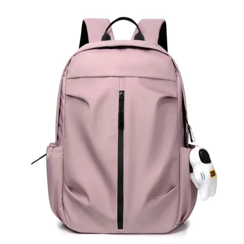 2024 Summer New Backpack College Backpack Men's and Women's Backpack Casual Fashion Pendant Student Backpack High School Bag