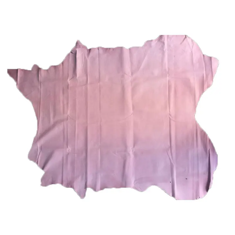 

Pink Genuine Pig Grain Skin Leather Material Sale By Whole Piece