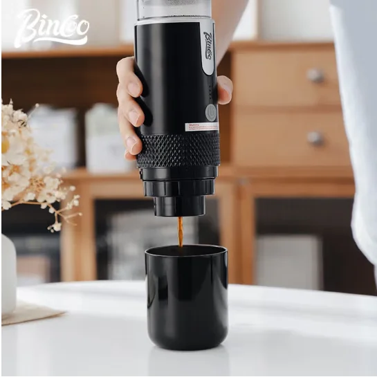 Bincoo capsule coffee machine portable dual-purpose coffee powder extraction portable electric home small outdoor travel vehicle