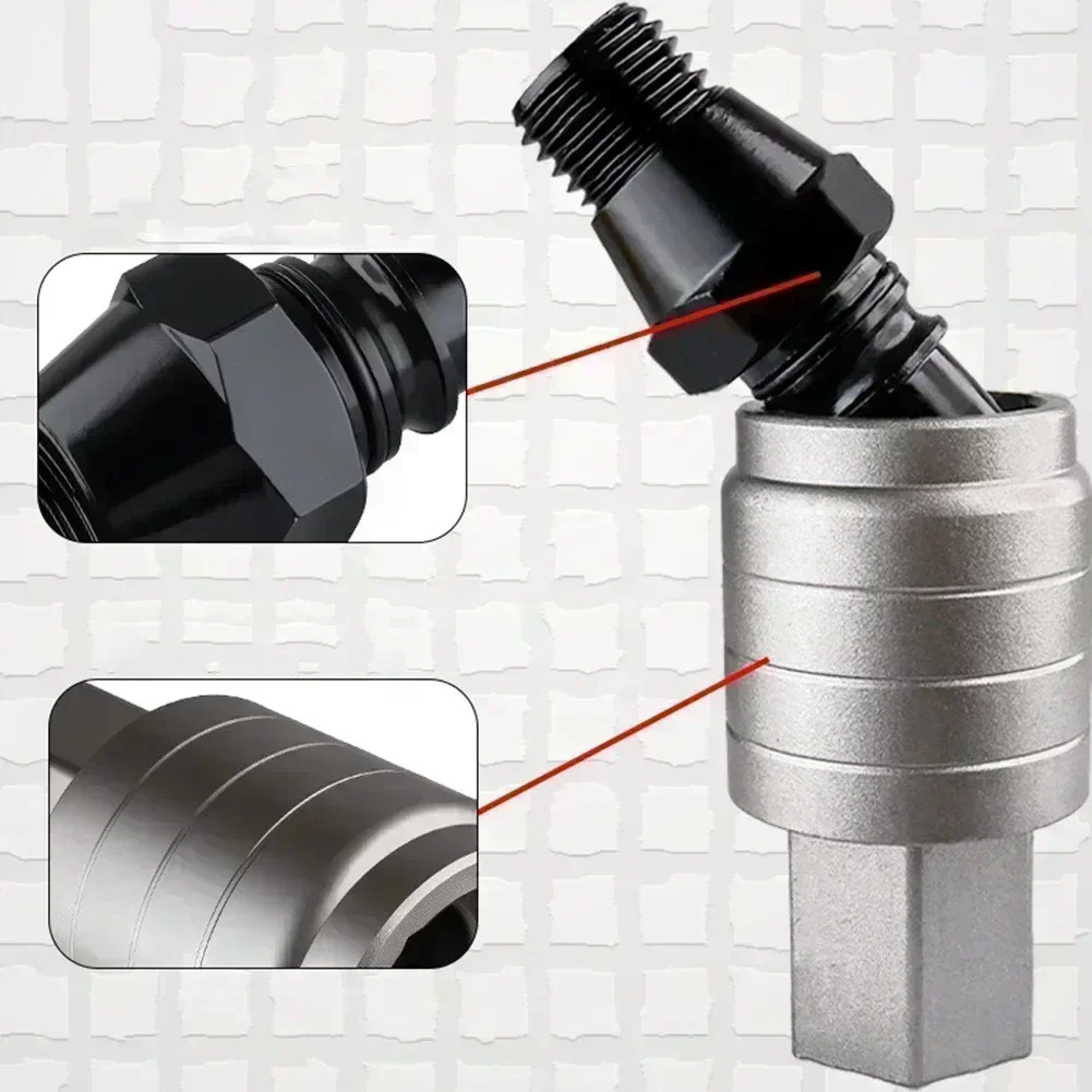 

Rhinestone Quick Connector Set Compatible with Diverse Drill Bits Featuring Machined Construction for Stability
