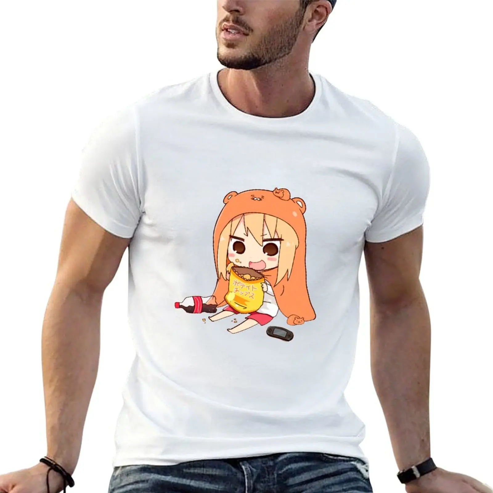 Himouto! Camisetas Umaruchan para hombre, camisetas de algodón para hombre, paquete de camisetas de algodón para hombre, camiseta