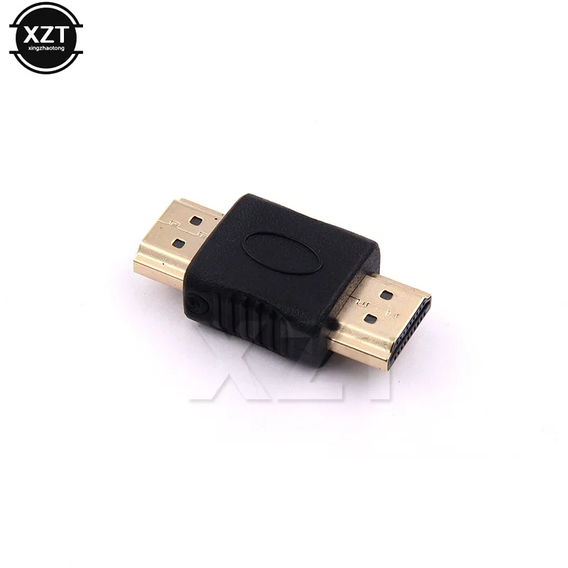 

1080P Aux Cable HDMI-compatible Male to Male Gold-plated Coupler Extender Connectors Adapter Converter For HDTV Laptop Projector