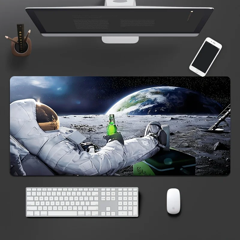 

Large mouse pad Astronaut Planet Thick rubber pad Soft non-slip base table mat Computer keyboard gaming gift desk accessories