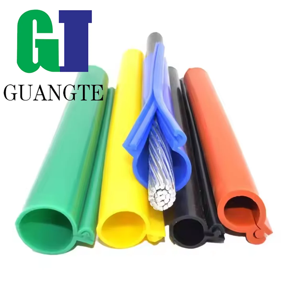 

Silicone rubber overhead line cable insulation voltage wire protection cover sleeves for Bare Conductor Protection cable & wire