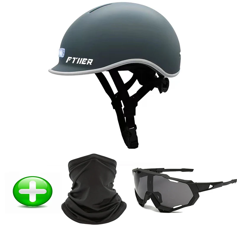 Mountain MTB Road Bike Lighting Helmet Night Riding Warning Light Helmet Can Replace the LOGO Cycling Accessories