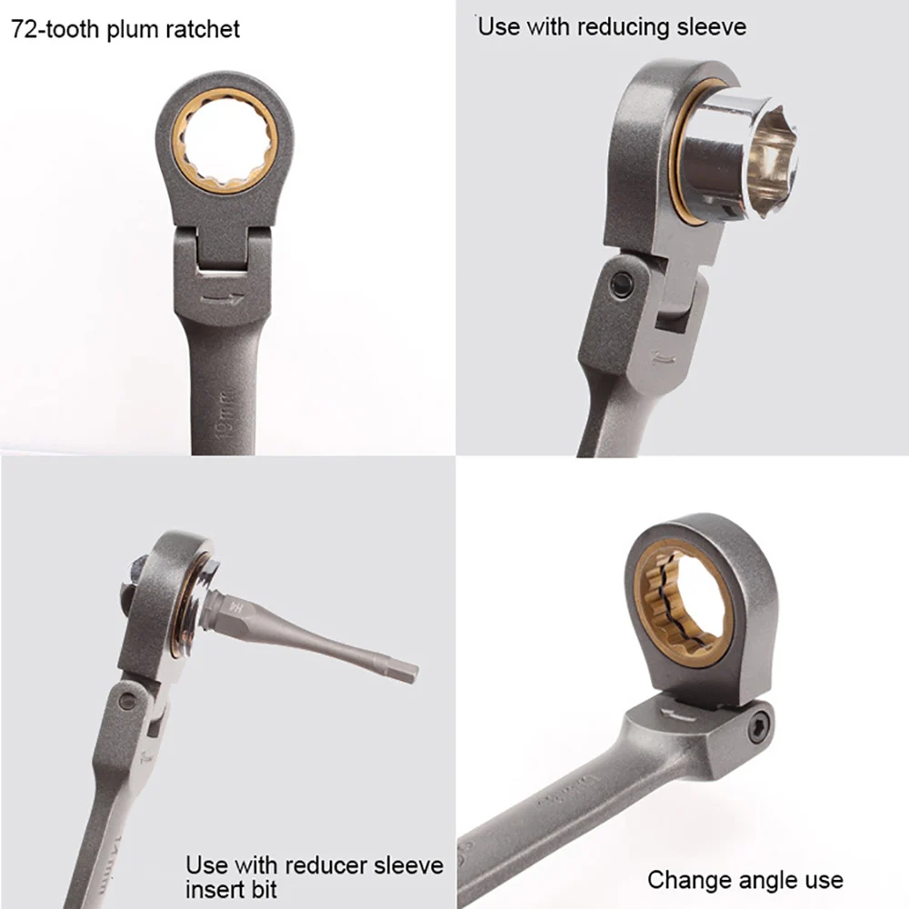 Multifunktions Ratschen Steckschlüssel Set Box Ende Wrench Metric Mit Adapter Schraubendreher Bit Sockel Plumb Rohr Auto Reparatur Werkzeug