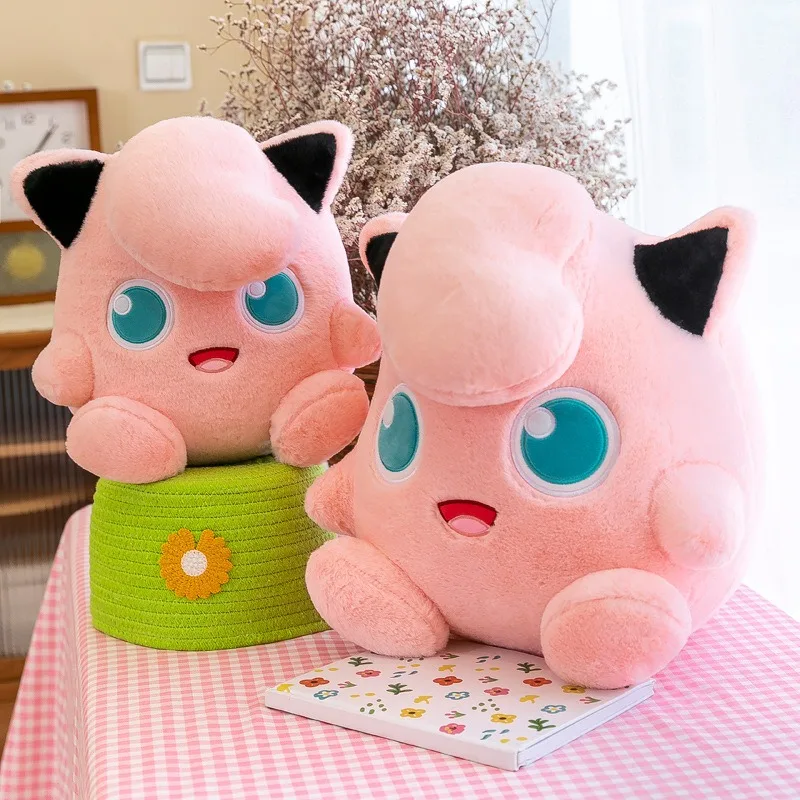 

New Cute Pink Pok É Mon Plush Toy Doll Cartoon Anime Series Sofa Pillow Stuffed Plush Doll Girl Birthday Gift