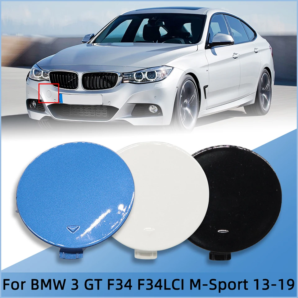 

Auto Front Bumper Tow Hook Cover Cap For BMW 3 GT Gran Turismo M Package 2013 - 2019 Auto Parts Hauling Towing Shell Lid Trim