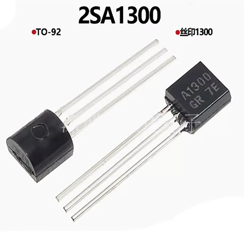 (50 Stück) neues 2 sa1300 neues npn-Switch-Trioden-Low-Power-Transistor-Direkt-Plug-In auf-92 a1300