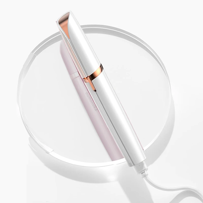 

Electric Eyebrow Trimmer Makeup Painless Eye Brow Epilator Mini Shaver Razors Portable Facial Hair Remover Women Depilator