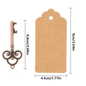 Metal Skeleton Key bottle opener, Vintage Beer Bottle Opener, Wedding Decoration, Remembrance Gift Gift, 30 PCs, 50pcs 12 Main Sales Bottle opener - №12