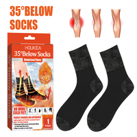 Winter Self-Heating Socks Thermal Heated Socks Outdoor Ski Socks Warm Heating Socks for Sports Camping Skiing Fishing