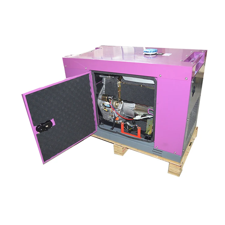 10kva small soundproof  generator power plant