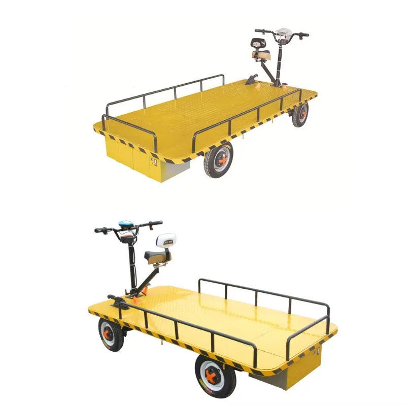 

Warehouse handling Electric platform Electric Heavy duty trolley 1000 kg