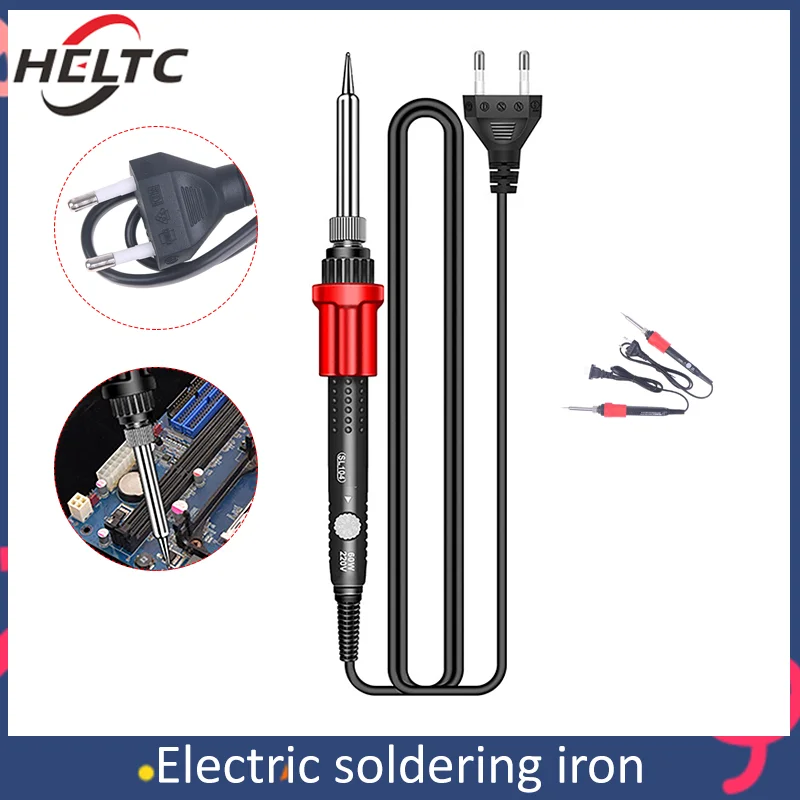 

1pc Digital Electric Soldering Iron 110V/220V Adjustable Temperature Professional Welding Solder US/EU Plug Welding Tool