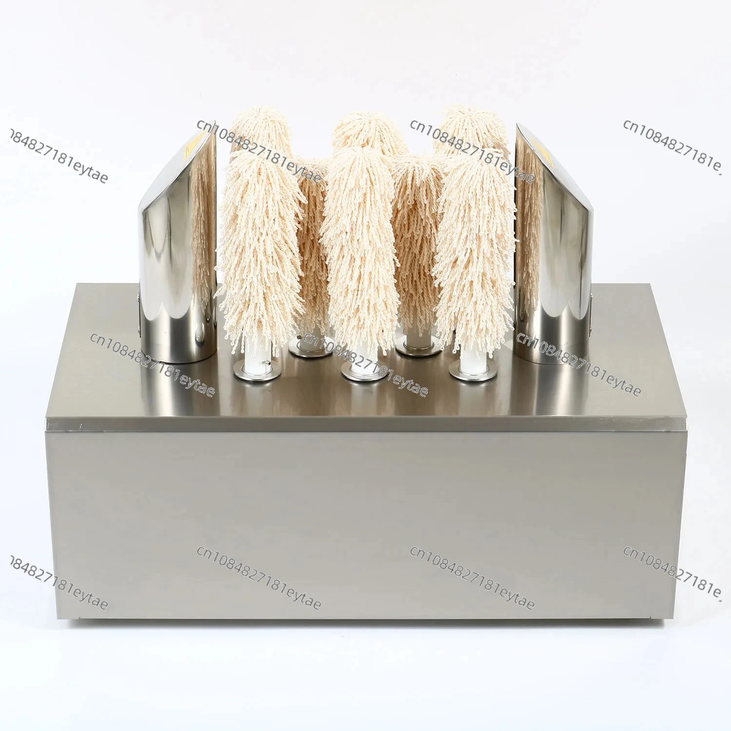 Commercial 304 Stainless Steel 2 5 8 Heads Electric Wine Glass Polisher Wine Glass Polishing Machine