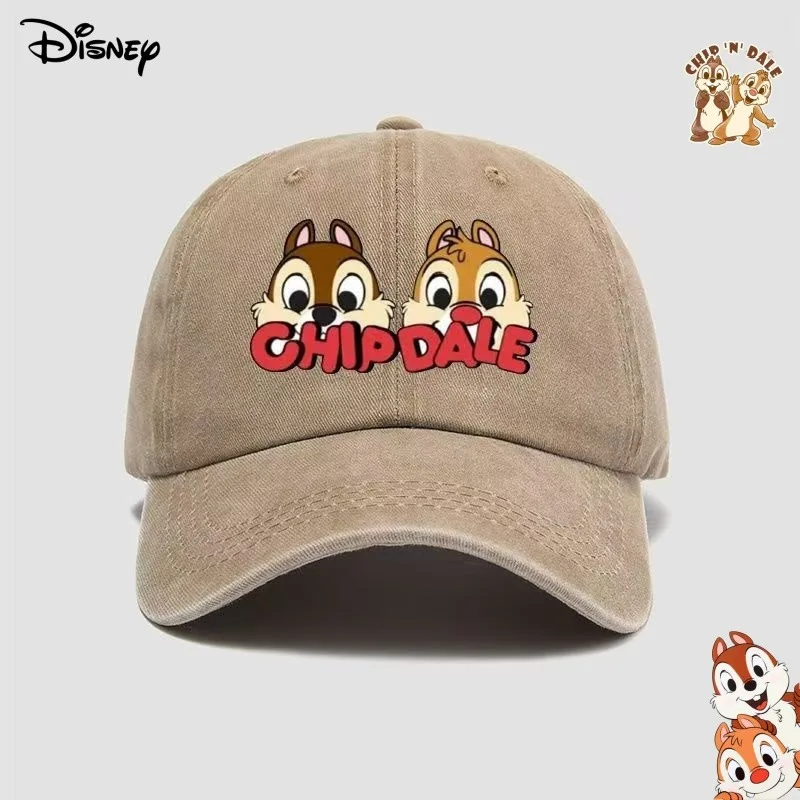 ديزني لطيف الكرتون البضائع رقاقة ديل قبعة للرجال والنساء المألوف تنوعا الحلو وبسيطة قبعة بيسبول عادية، هدية