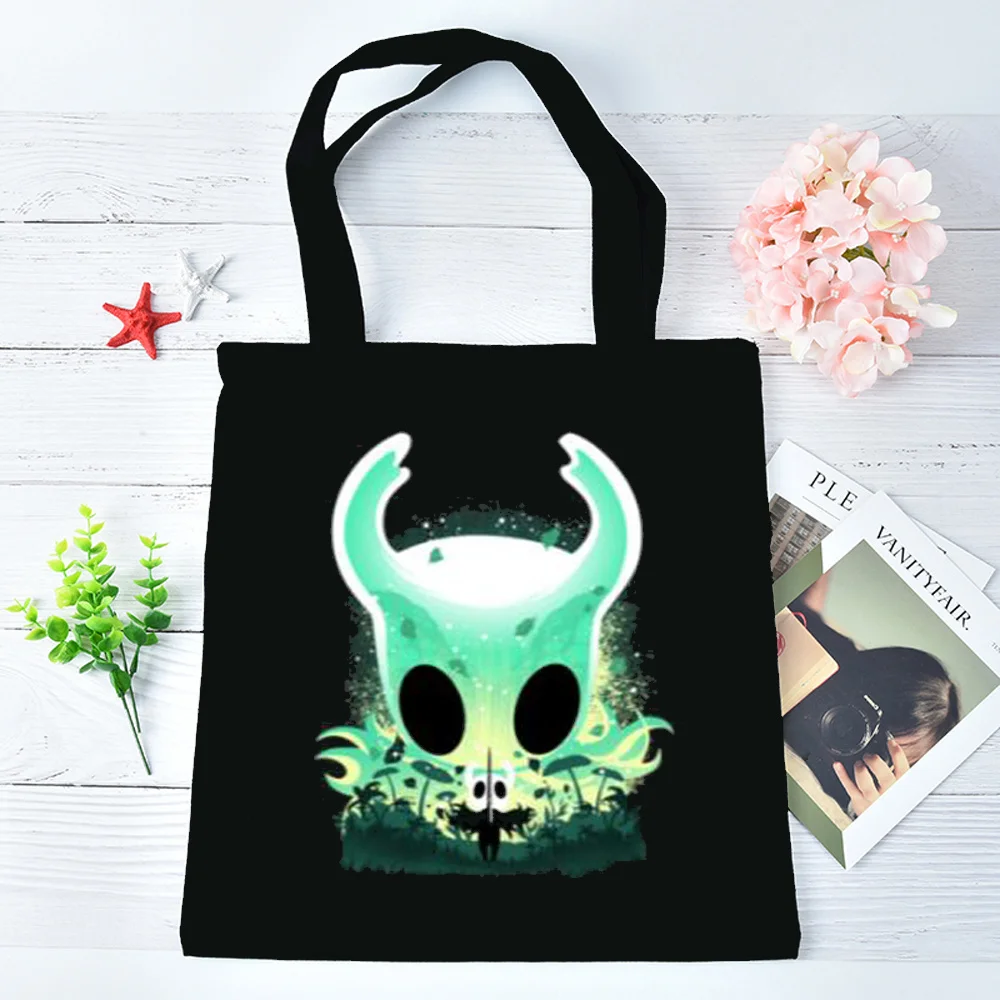 Hollow Knight tote bag shopping personnalisable totebag bolsas de tela grocery femme