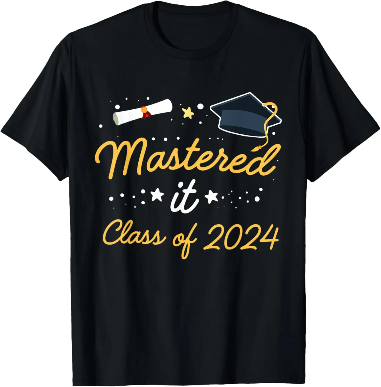 Футболка для выпускного класса I Mastered It Masters 2024 года