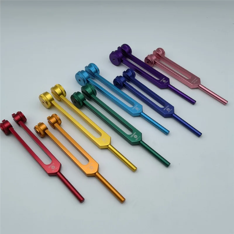 

A12E-1Set Tuning Fork Set,Tuning Forks For Healing Chakra,Sound Therapy,Keep Body,Mind And Spirit In Perfect Harmony